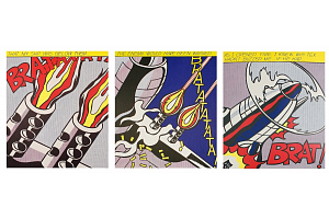 Roy Lichtenstein - As i opened fire poster